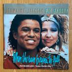 7” JERMAINE JACKSON & PIA ZADORA - When The Rain (1984), Gebruikt, Verzenden, 7 inch, Single