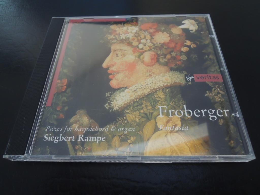 Froberger orgel klavecimbel werken Siegbert Rampe, Met libretto, Overige typen, Ophalen of Verzenden, Zo goed als nieuw