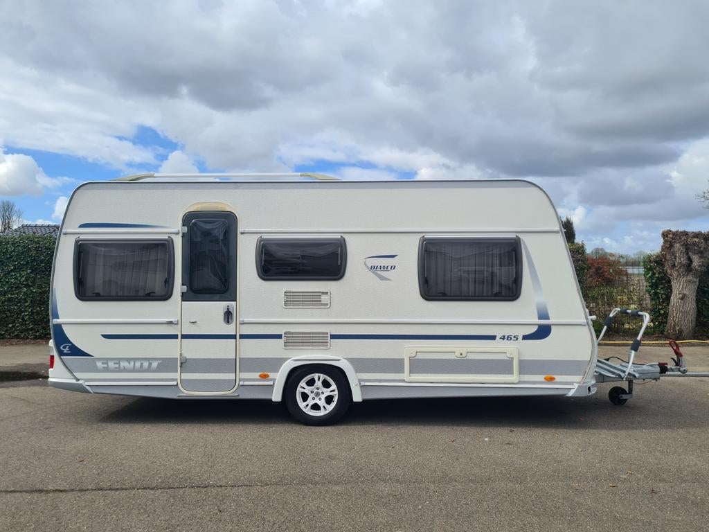 Fendt Bianco 465 TG (incl. stallingsmogelijkheid ), Caravans en Kamperen, Caravans, Rondzit, Bedrijf, 1250 - 1500 kg, Tot en met 4