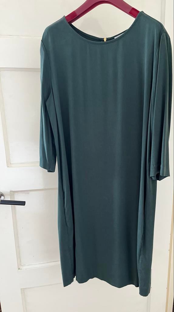 CLOSED prachtige groene jurk maat 40/42 M/L, Kleding | Dames, Maat 42/44 (L), Ophalen of Verzenden, Zo goed als nieuw, Knielengte