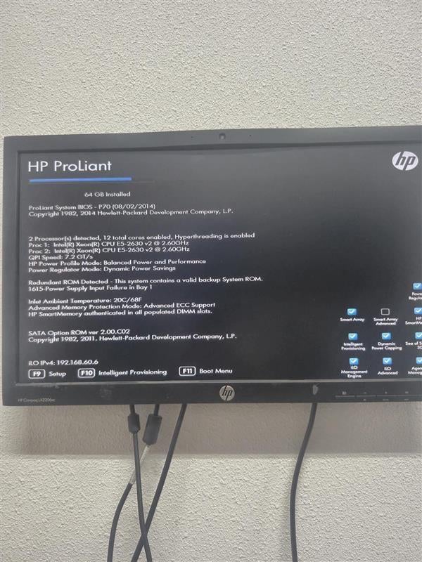 HP ProLiant Gen8, Computers en Software, Servers, Gebruikt, 2 tot 3 Ghz, 64 GB, Ophalen of Verzenden