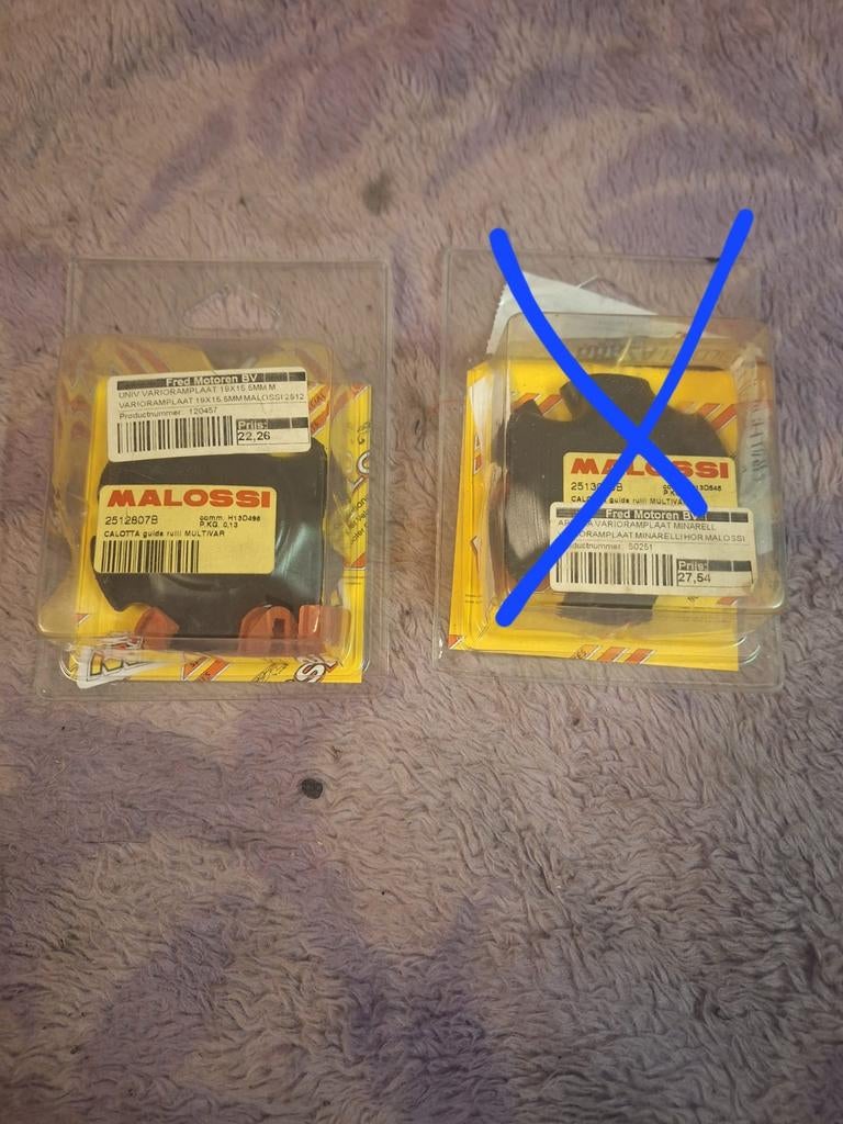 Gradenplaat nieuw malossi vario minarelli zonder tanden, Ophalen of Verzenden