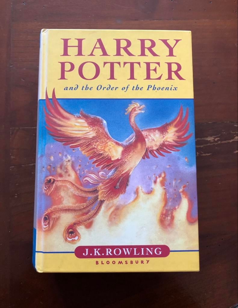 Harry Potter - Orde van de Feniks - hardcover -FIRST EDITION, Ophalen of Verzenden, Gebruikt, Boek of Poster