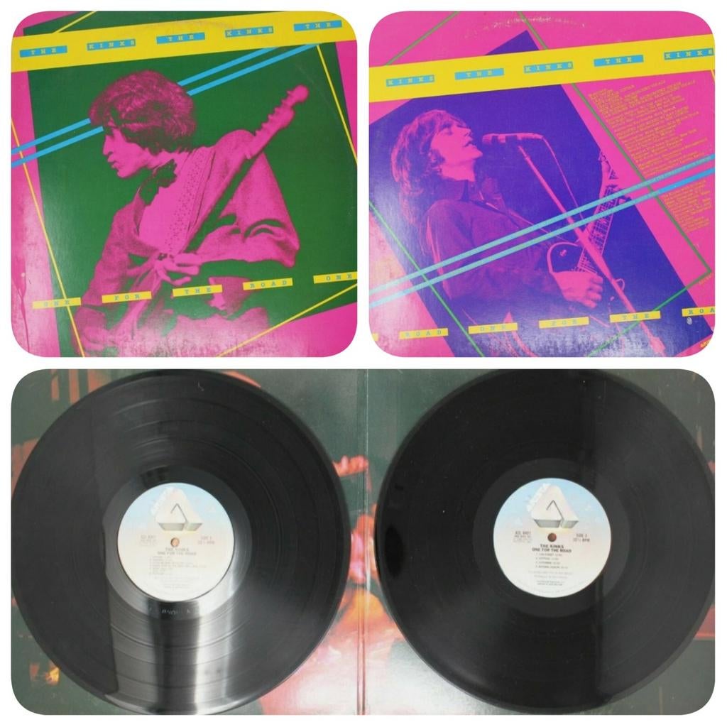 The Kinks Live - One for the road 2lp's 1980 VG+, Cd's en Dvd's, Ophalen of Verzenden, Gebruikt, Overige formaten, Poprock