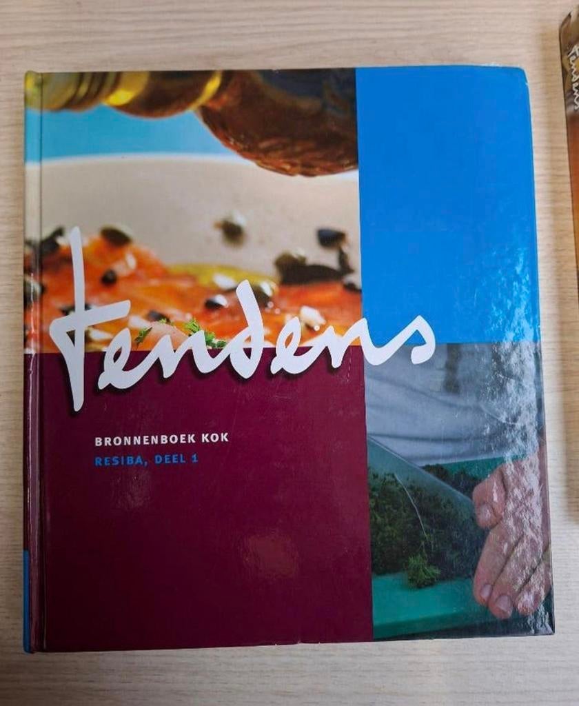Tendens Bronnenboek kok Resiba, deel 1 + 2, Hoofdgerechten, Overige gebieden, Ophalen, Onbekend
