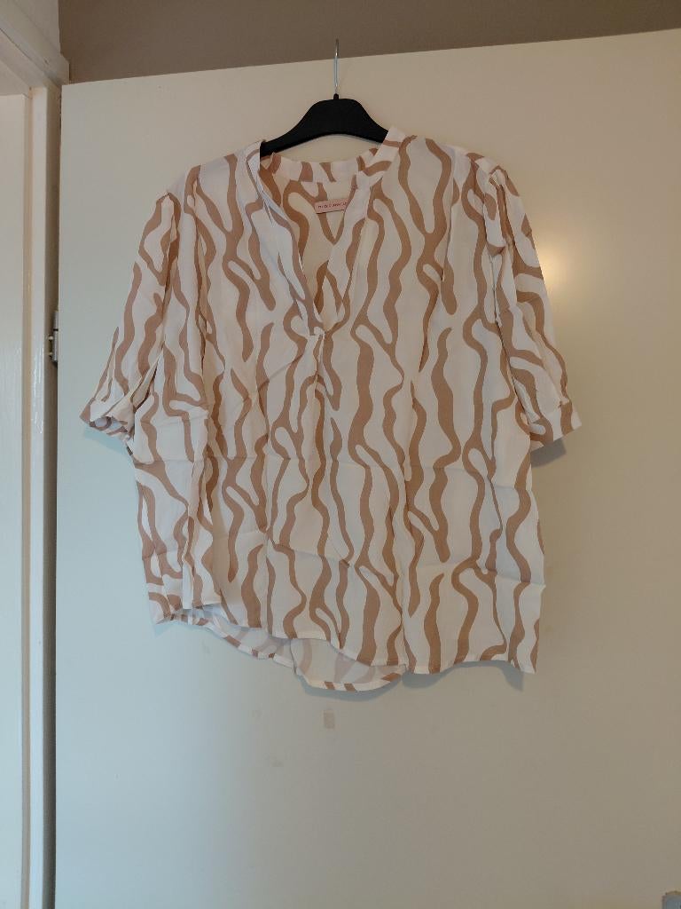 Nieuw bloesje van Studio Anneloes, maat L, Studio Anneloes, Wit, Maat 42/44 (L), Nieuw