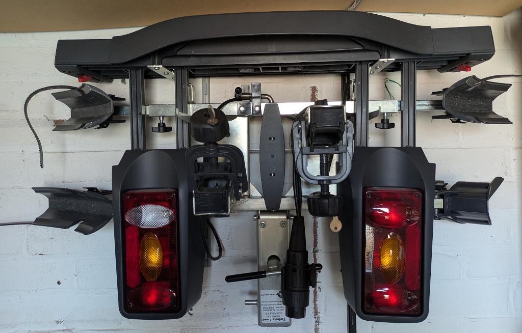 Fietsdrager Twinny Load CK, Auto diversen, Fietsendragers, Ophalen, 2 fietsen, Gebruikt, Trekhaakdrager