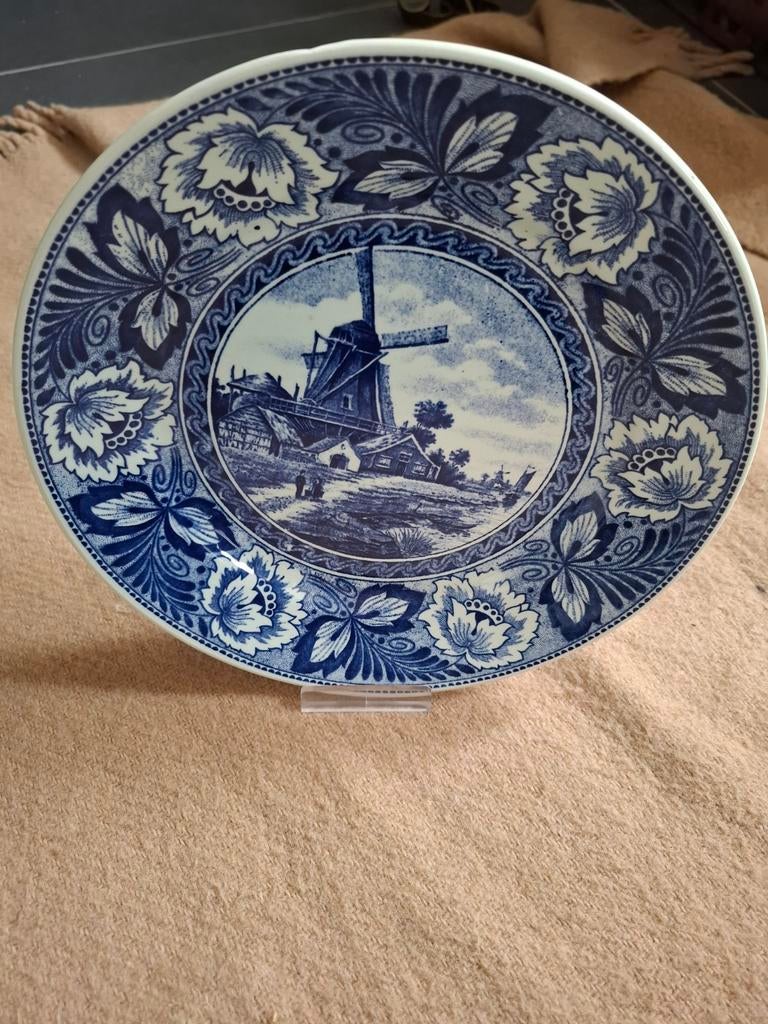 Delftsblauw bordje, Antiek en Kunst, Ophalen