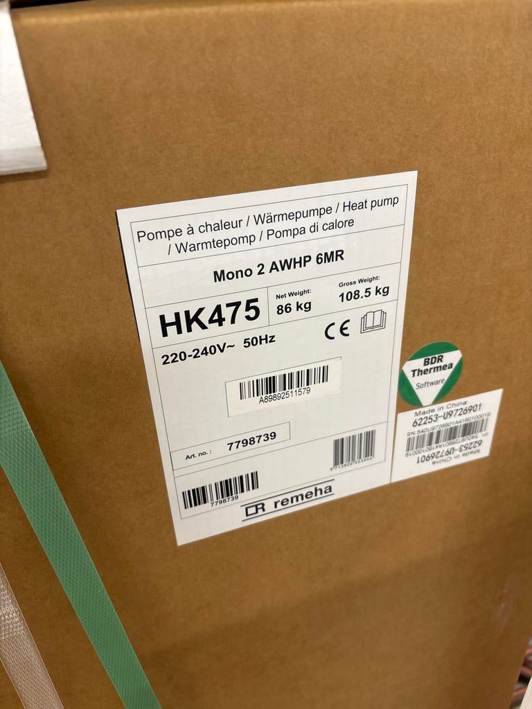 Remeha, Ophalen, Nieuw, Overige typen, Hoog rendement (Hr)