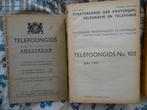 Telefoongids ( en) Amsterdam 1937 , 1951 en aanvulling 1951, Ophalen, Gelezen