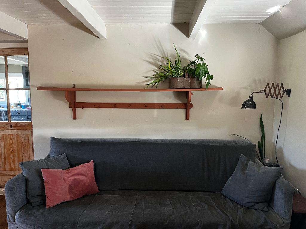 Grote regaal van 220cm/ schap/ plank/ rek voor in de keuken, Antiek en Kunst, Curiosa en Brocante, Ophalen