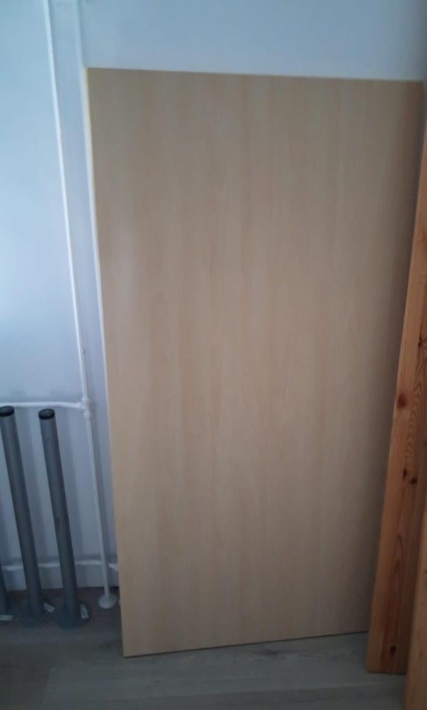 Tafelblad en 4 poten (los te schroeven), Ophalen, Gebruikt, IKEA, Computerbureau