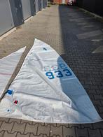 Zeil en fok van Flits jeugdboot, Ophalen of Verzenden, Gebruikt, Grootzeil