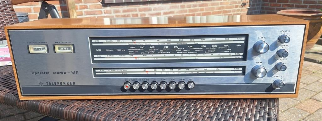 Vintage radio Telefunken, Ophalen of Verzenden, Nieuw