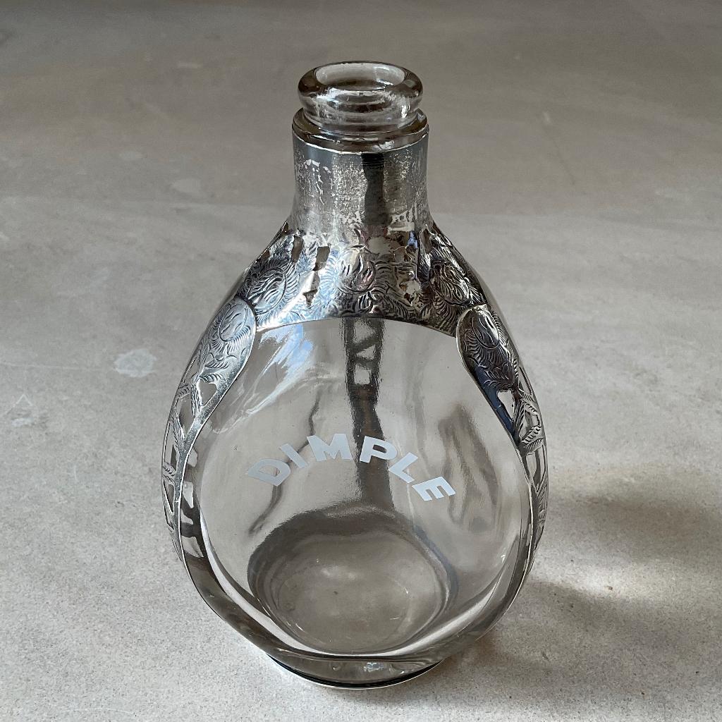 HAIG USA DIMPLE DECANTER Whisky met Sterling zilver montuur, Verzenden