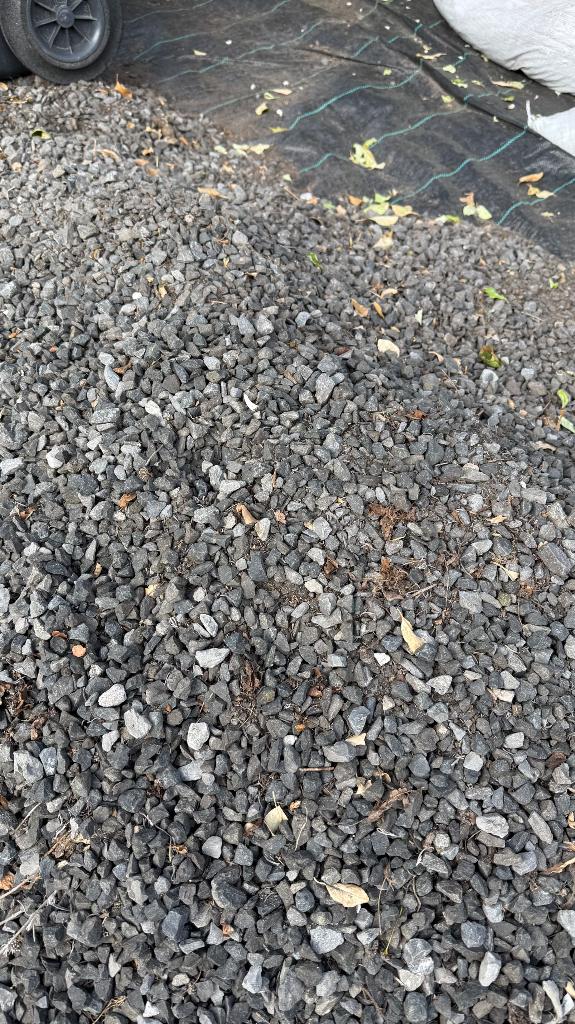 Grijs grind (Gratis ophalen), Ophalen, Gebruikt, Grijs, Grind