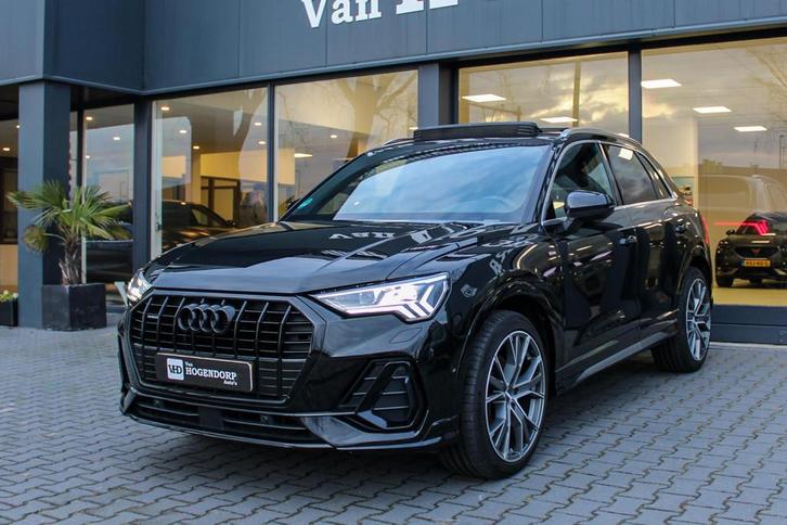 Audi Q3 45 TFSI quattro S Line PANO B&O NAVI SFEER CAMERA, Auto's, Audi, Bedrijf, Te koop, Q3, 4x4, ABS, Achteruitrijcamera, Airbags