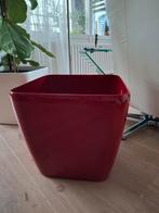 Lechuza Plantenbak Rood - 42cm, Tuin en Terras, Bloempotten, Ophalen, Kunststof, Gebruikt, 40 cm of meer