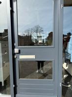 Voordeur gebruikt, grijs, 211x93 cm, Gebruikt, 80 tot 100 cm, Ophalen of Verzenden, Buitendeur