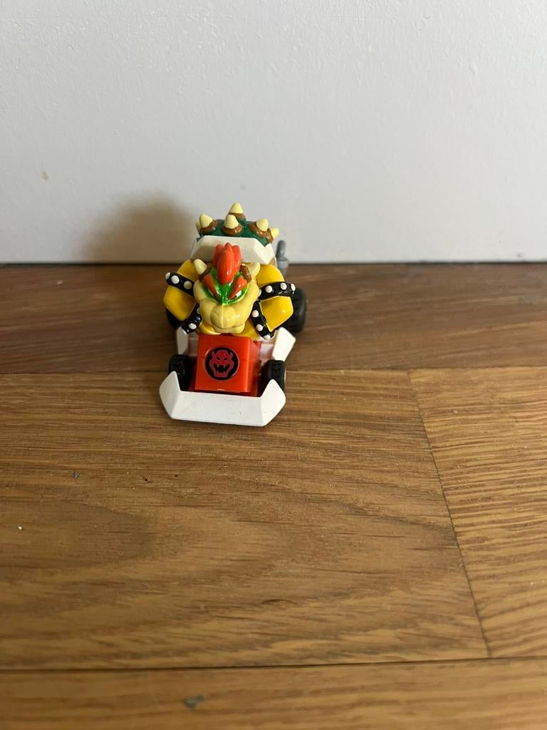 Mario kart ds yujin gachapon bowser kart popppetje figure, Ophalen of Verzenden, Zo goed als nieuw