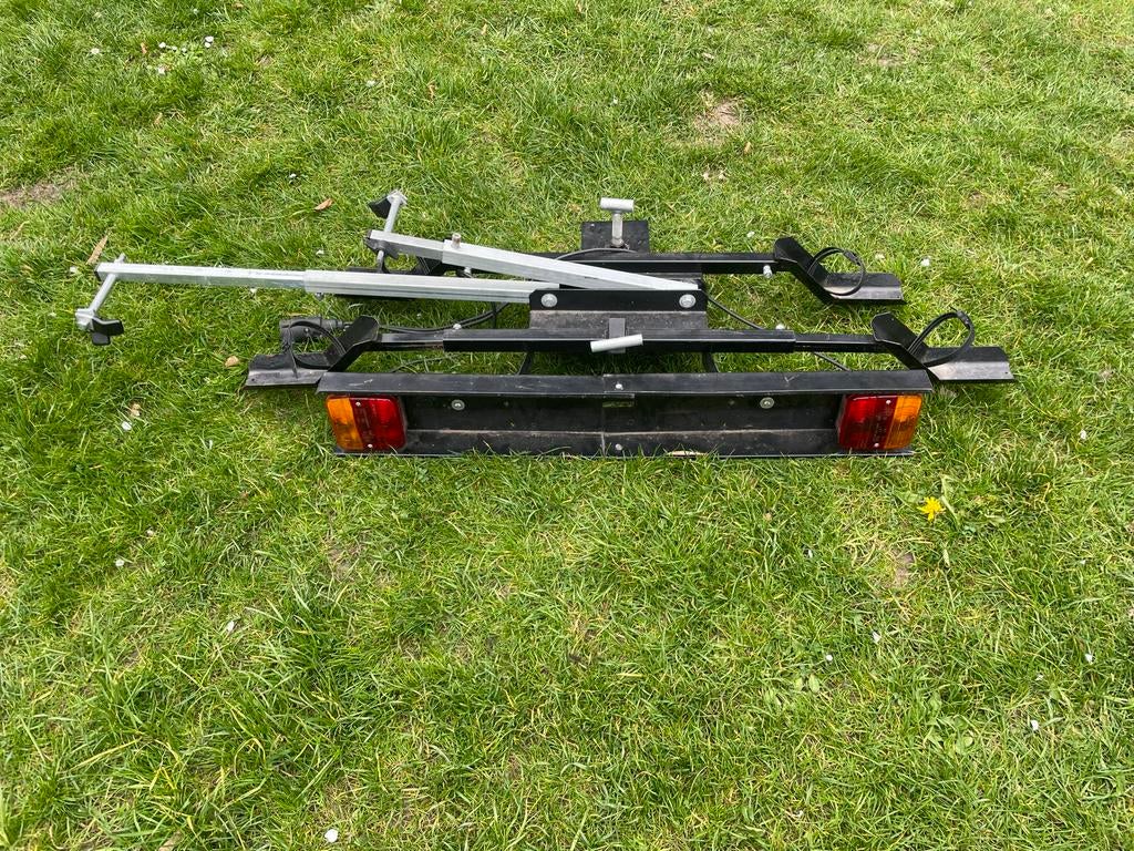 Fietsendrager voor trekhaak, Ophalen of Verzenden, 2 fietsen, Gebruikt, Trekhaakdrager