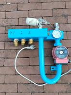 Vloerverwarming verdeler 3 groepen met Grundfos pomp, Gebruikt, Minder dan 30 cm, Overige typen, Minder dan 60 cm