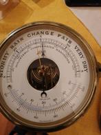 Antieke Schatz Holosteric Barometer & Thermometer, Ophalen of Verzenden, Zo goed als nieuw, Barometer