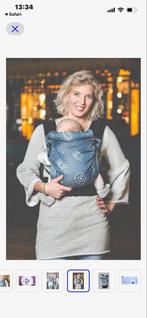 Pure Baby Love draagzak happyness teal, Buik of Rug, Zo goed als nieuw, Draagzak, Ophalen