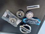 Diverse auto emblemen: Mercedes, Ford, Nissan, Audi, Ophalen