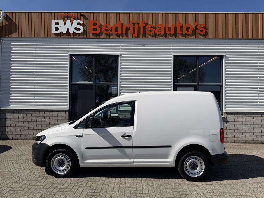 Volkswagen Caddy 1.0 TSI L1H1 BMT Trendline benzine grijs ke, Auto's, Bestelauto's, Voorwielaandrijving, Stof, Gebruikt, Volkswagen