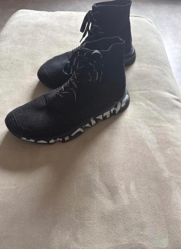 Balenciaga sok schoenen, Ophalen, Zwart, Sneakers of Gympen, Gedragen