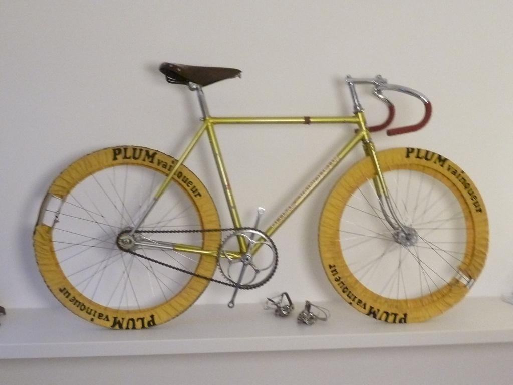 antieke fiets oldtimer PISTE FIETS classic vintage rijwiel, Ophalen, Gebruikt, Minder dan 10 versnellingen, Overige merken