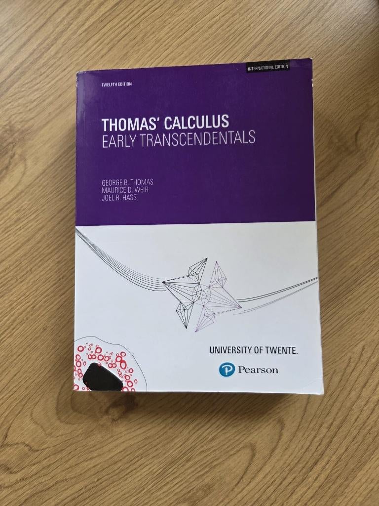 Thomas' calculus, Ophalen of Verzenden, George b. Thomas, Beta, WO