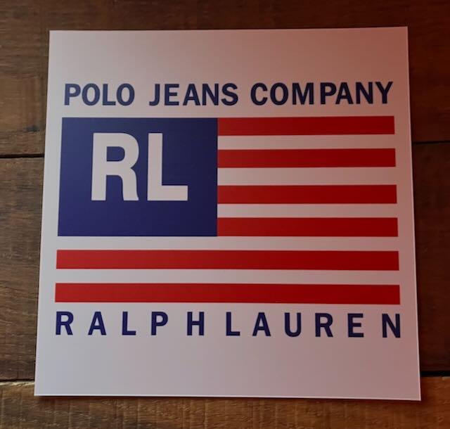 POLO Ralph Lauren - RL  reclamebord -, Ophalen of Verzenden, Reclamebord