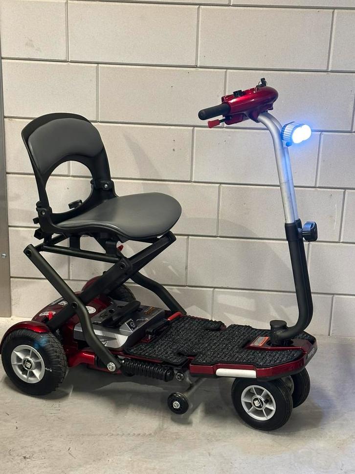 Lichtgewicht inklapbare scootmobiel Brio, Diversen, Brommobielen en Scootmobielen, Nieuw, Mango, 15 km of minder, 10 km/u of minder