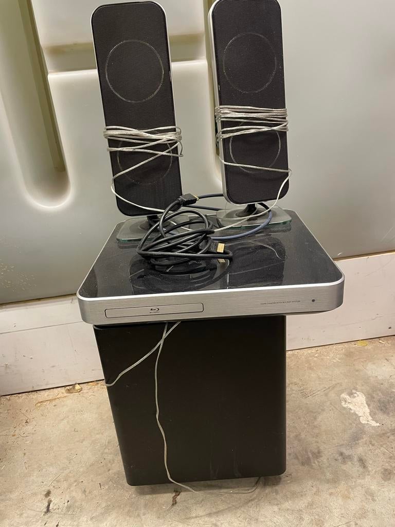 Philips HTS7200 Home Cinema Set met Blu-ray Speler, Philips, Gebruikt, 2.1-systeem, Blu-ray-speler