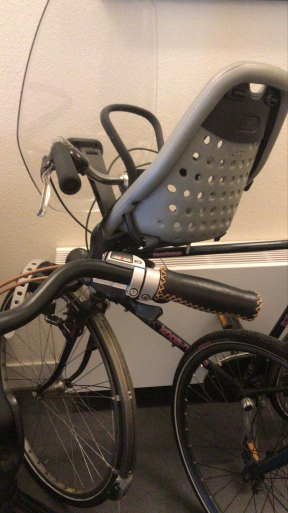 Yepp Fiets zitje voorop - in goede staat, Ophalen, Zo goed als nieuw