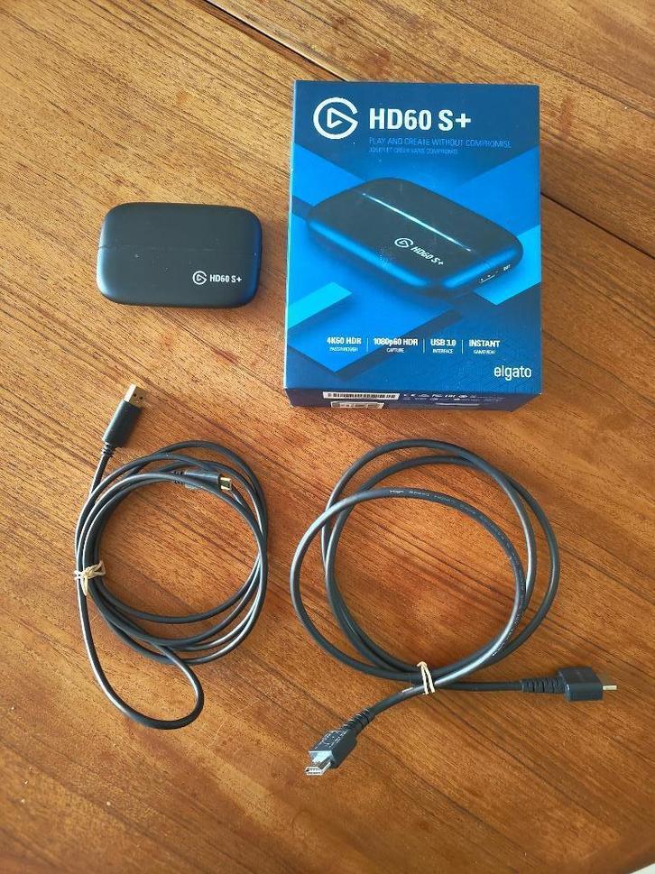 Elgato HD60 S+ capture card, Computers en Software, Capture cards, Gebruikt, Ophalen of Verzenden