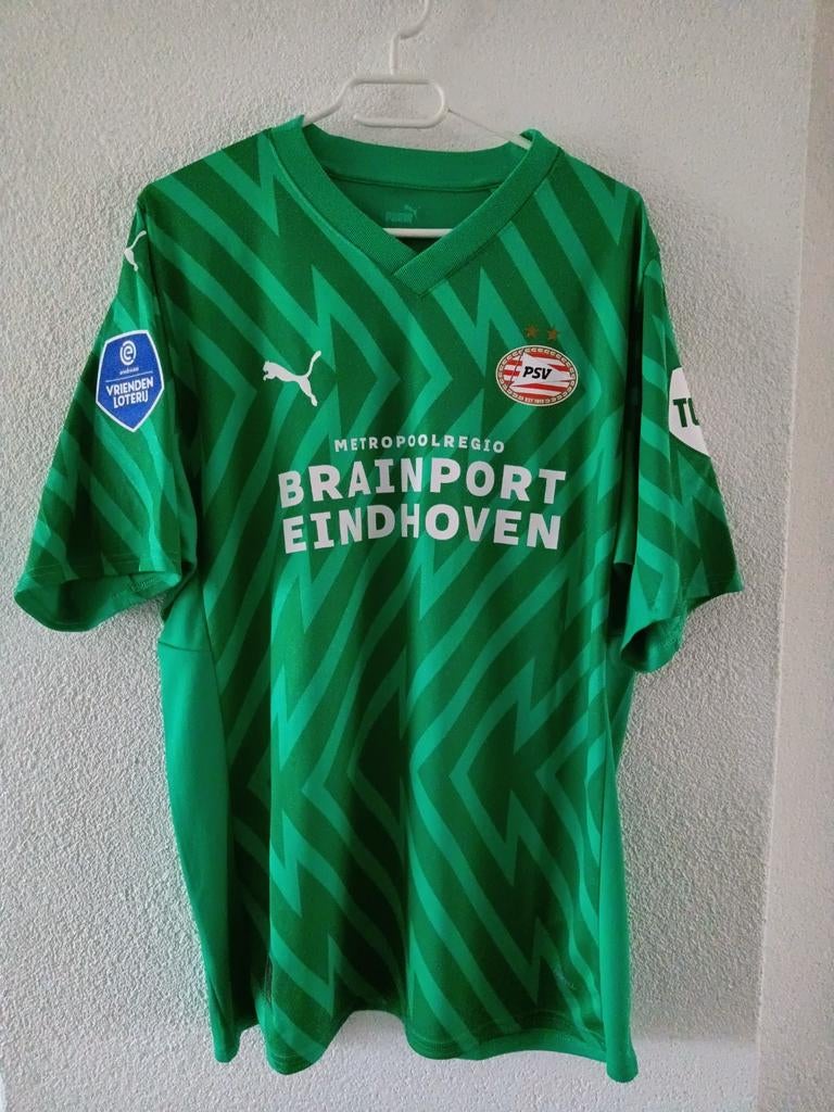 PSV Eindhoven keepershirt Kjell Peersman, Sport en Fitness, Voetbal, Maat XL, Ophalen of Verzenden, Zo goed als nieuw, Shirt