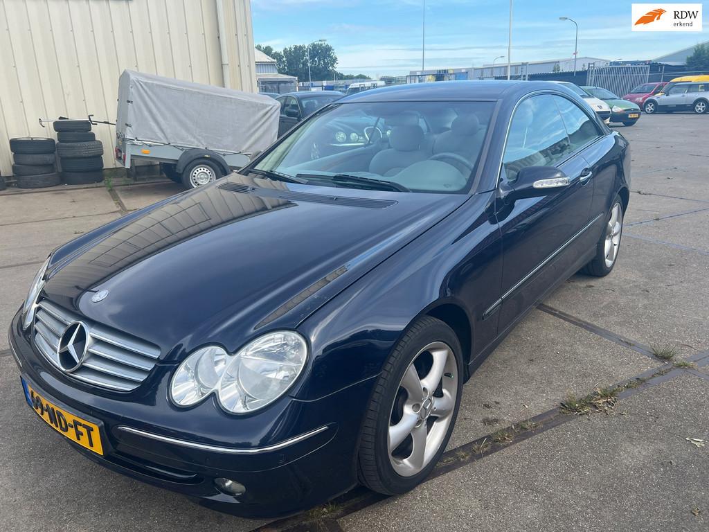 Mercedes-Benz CLK-klasse Coupé 200 K. Elegance Inruil Mogel, Automaat, Gebruikt, 4 cilinders, 163 pk