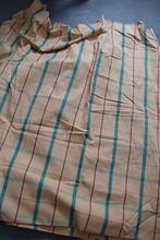 GORDIJN MET RUITMOTIEF Hoogte 205 cm Breedte 140 cm, Huis en Inrichting, Stoffering | Gordijnen en Lamellen, Ophalen of Verzenden