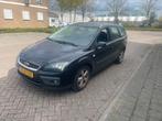 Ford Focus 1.6 74KW Wagon 2005 Zwart, Auto's, Ford, 1596 cc, 15 km/l, 4 cilinders, 635 kg