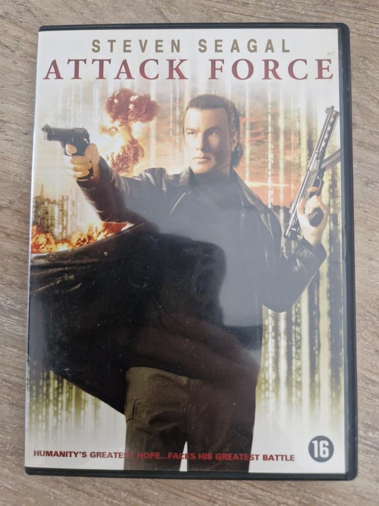 Attack force , Steven seagal, Cd's en Dvd's, Vanaf 16 jaar, Ophalen of Verzenden, Zo goed als nieuw