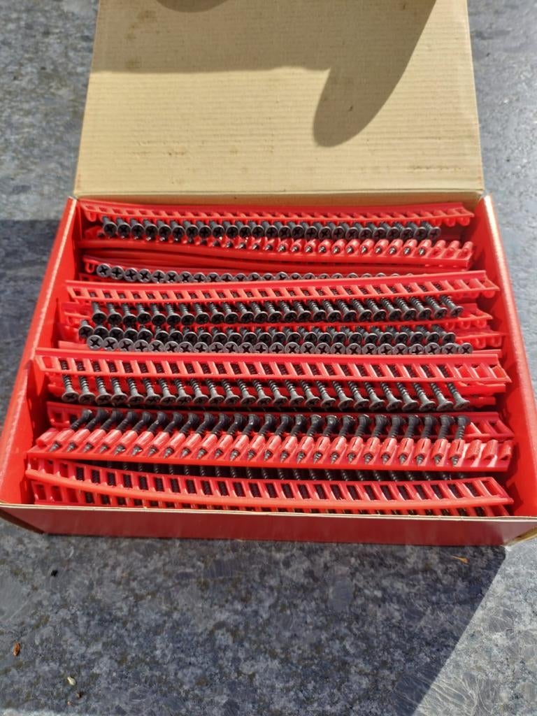Hilti Schroeven 3.9x25mm Zwart - 10.000 Stuks Nieuw, Ophalen, Nieuw, Minder dan 50 mm, Schroeven