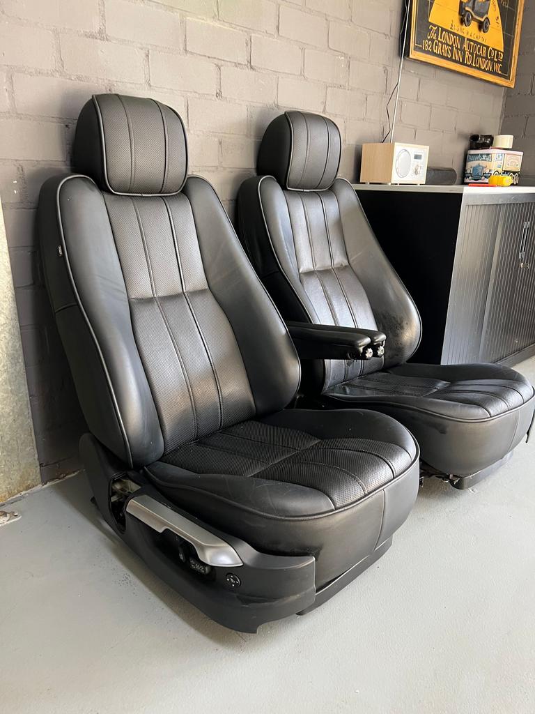 Stoel Stoelen zetels leder leer Land Rover Range Rover L322, -, Ophalen of Verzenden, -, Gebruikt