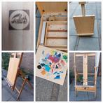 Schildersezel en schilderskoffer van Talens, Hobby en Vrije tijd, Schilderen, Ophalen of Verzenden, Gebruikt, Ezel