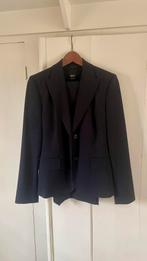 Colbert en pantalon, broekpak. Esprit, donkerblauw mt 38., Ophalen of Verzenden, Zo goed als nieuw, Maat 38/40 (M), Blauw