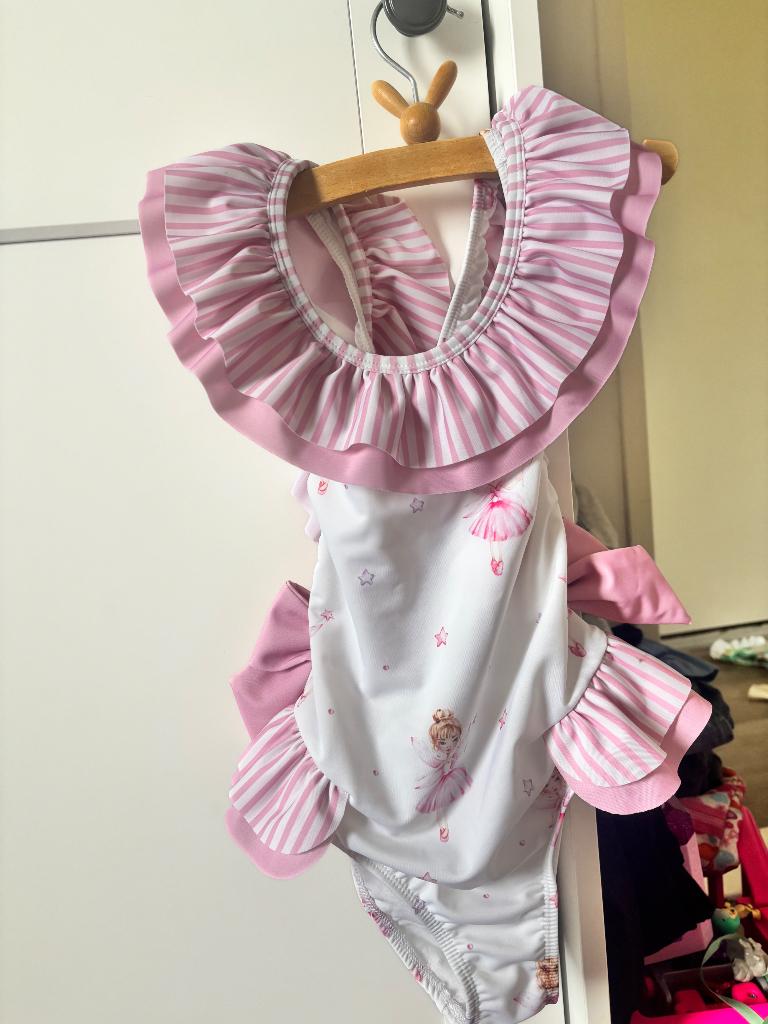 Badpak meia pata, Kinderen en Baby's, Kinderkleding | Kinder-zwemkleding, Maat 116, Meisje, Ophalen of Verzenden, Zo goed als nieuw