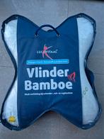 Traagschuim Gezondheidskussen Vlinder Bamboe, Eenpersoons, Wit, Nieuw, Ophalen of Verzenden