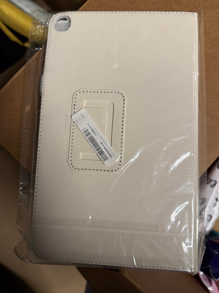 Tablet Hoes voor Samsung Tab A 10.1 (2019) - Wit, Ophalen of Verzenden, Nieuw, 10 inch, Bescherming voor- en achterkant